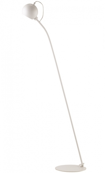 Лампа напольная Ball 24X49X130 CM белая матовая 1