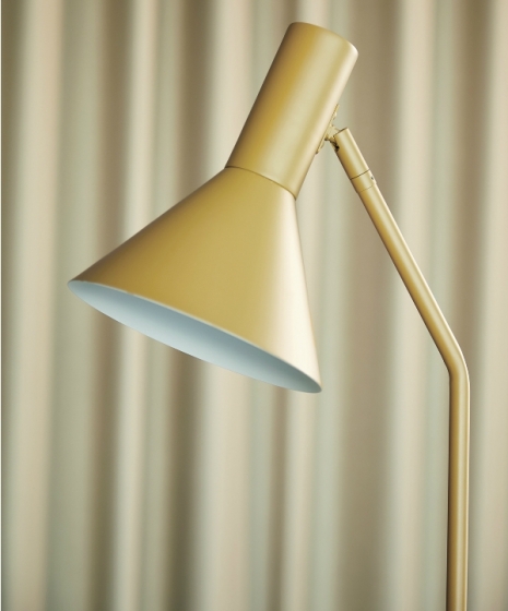 Лампа напольная Lyss 25X25X150 CM миндального цвета 3