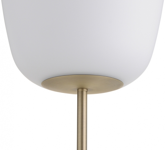 Лампа напольная Silk 45X39X150 CM белое опаловое стекло 3
