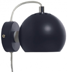 Лампа настенная Ball 12X16X10 CM тёмно-фиолетовая