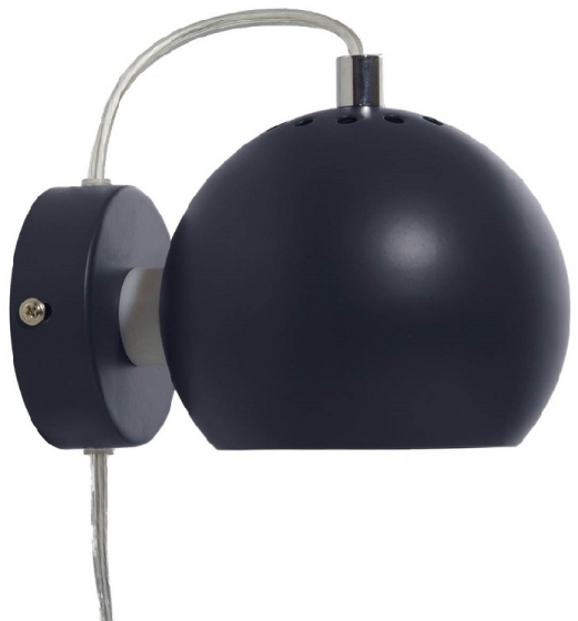 Лампа настенная Ball 12X16X10 CM тёмно-фиолетовая 1