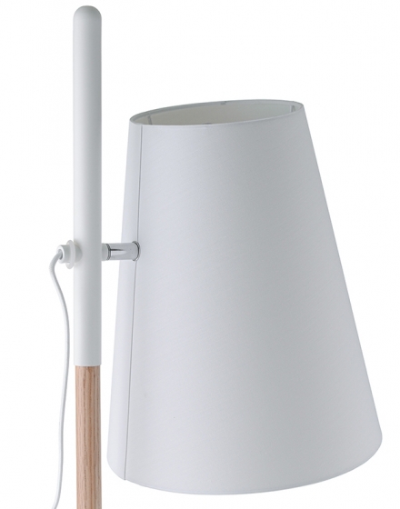 Лампа напольная Hideout 30X37X168 CM белая 5