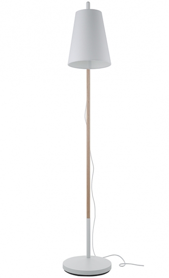 Лампа напольная Hideout 30X37X168 CM белая 4