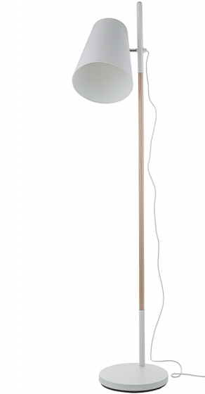 Лампа напольная Hideout 30X37X168 CM белая 1