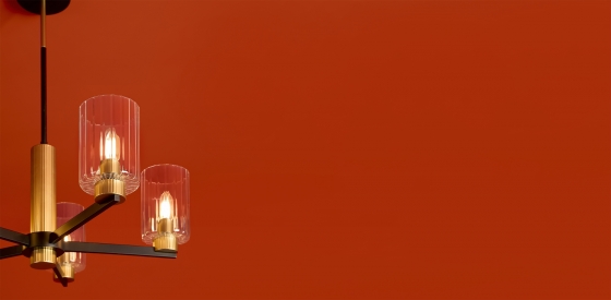 Потолочный светильник Ombre черный и латунь 5