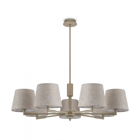 Подвесной светильник Butler бежевый 7 плафонов 3