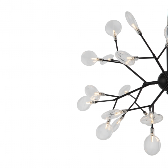 Подвесной светильник Florencia черный, белый 6