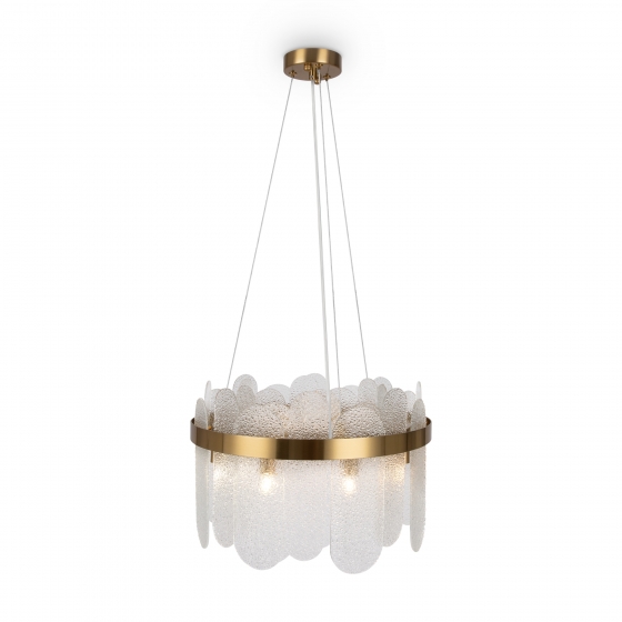 Подвесной светильник Deserto латунь, матовый белый 5