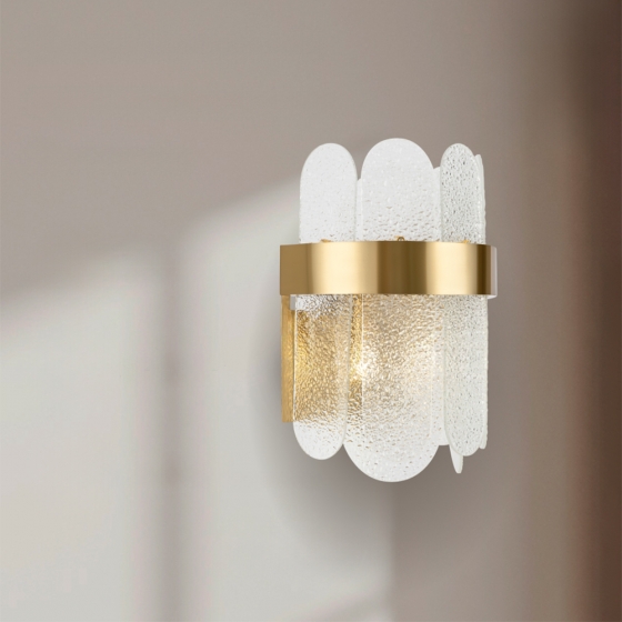 Подвесной светильник Deserto латунь, матовый белый 4