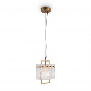 Подвесной светильник Basilica латунь, стекло