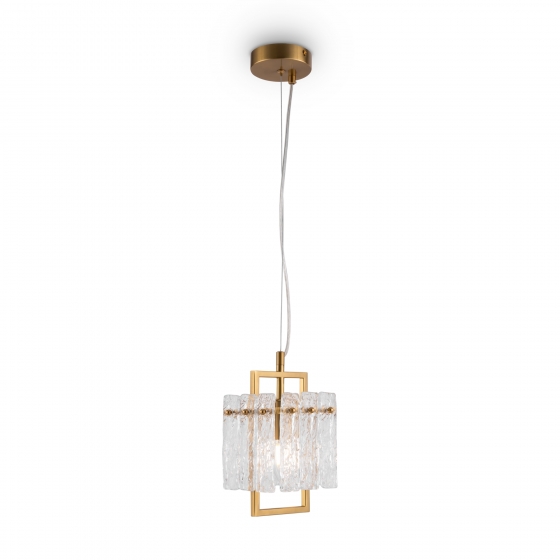 Подвесной светильник Basilica латунь, стекло 1