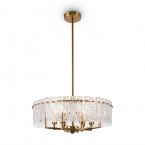 Люстра Basilica латунь, стекло, 6 плафонов 1
