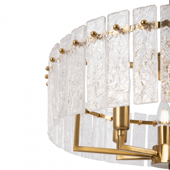 Люстра Basilica латунь, стекло, 6 плафонов 4