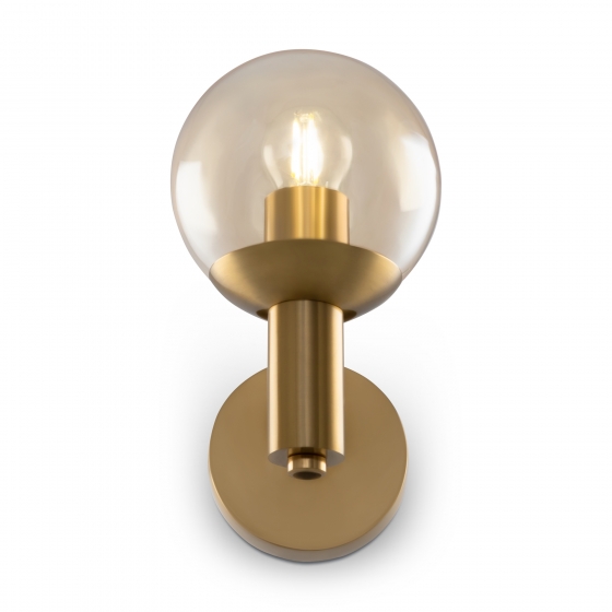 Настенный светильник Globo латунь, стекло, сфера 2