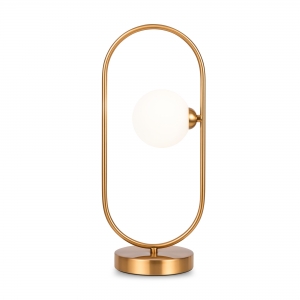 Настольный светильник Inversion латунь, стекло