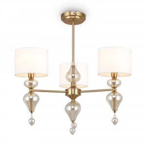 Потолочный светильник Raise латунь, 3 плафона