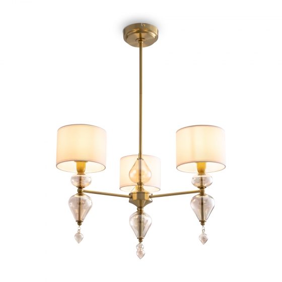 Потолочный светильник Raise латунь, 3 плафона 2