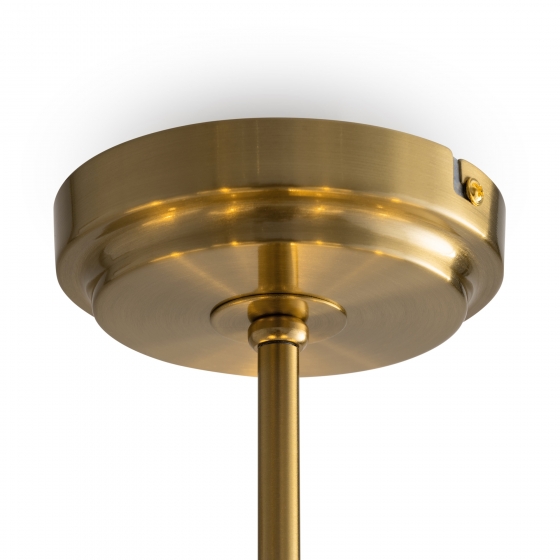 Потолочный светильник Raise латунь, 3 плафона 7