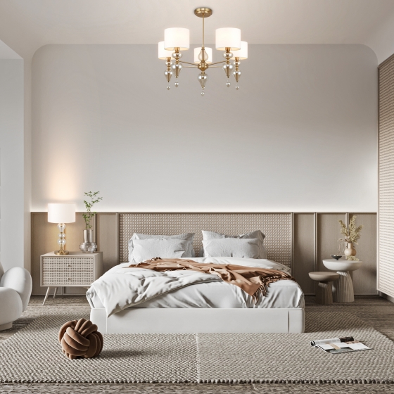 Потолочный светильник Raise латунь, 3 плафона 12