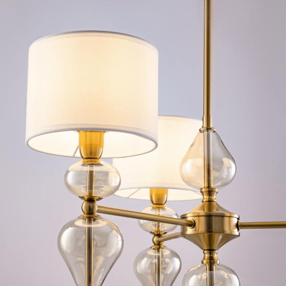 Потолочный светильник Raise латунь, 3 плафона 10