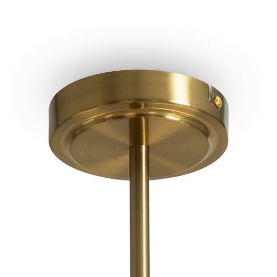 Потолочный светильник Tender латунь, 6 плафонов 8