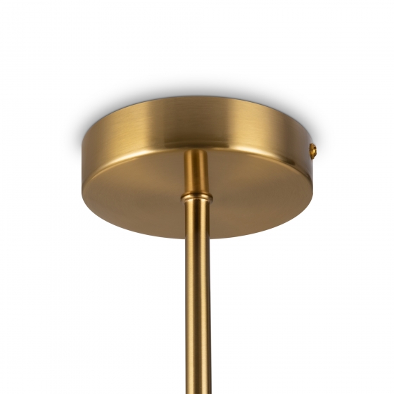 Потолочный светильник Bony латунь, 12 плафонов 6