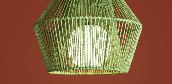 Подвесной светильник Cottage зеленый 14