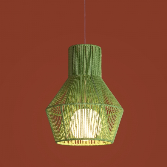 Подвесной светильник Cottage зеленый 9