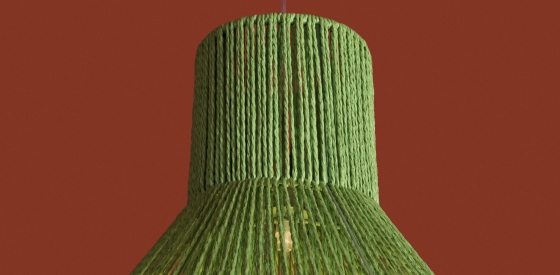 Подвесной светильник Cottage зеленый 16