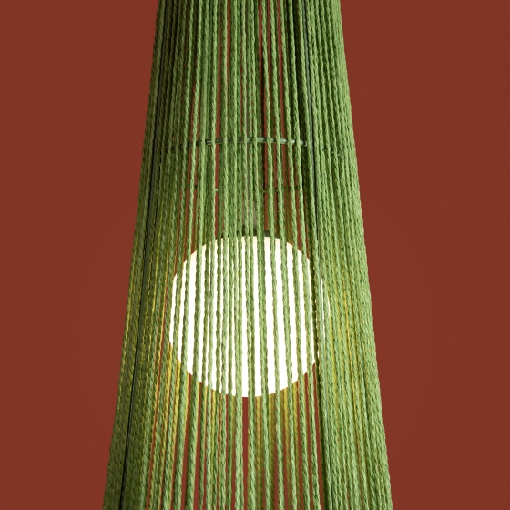 Подвесной светильник Cottage зеленый 2