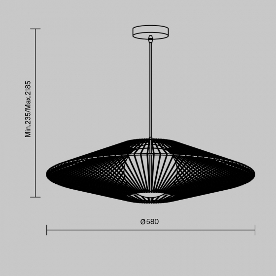 Подвесной светильник Cottage молочный 6
