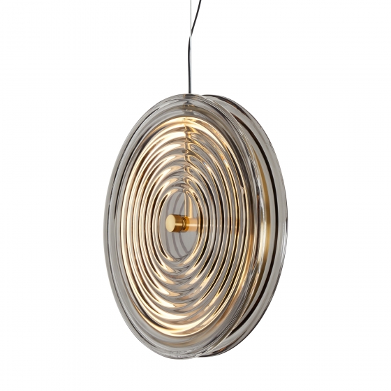 Подвесной светильник Borbon латунь, дымчатый 8