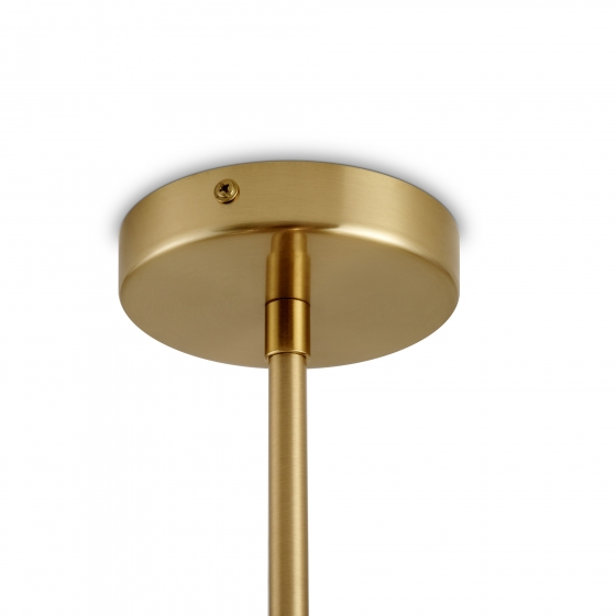 Потолочный светильник Sunspot латунь, стекло, 6 плафонов 14