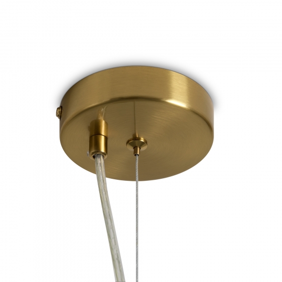 Подвесной светильник Sunspot латунь, стекло, полусфера 2