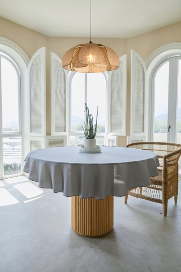 Подвесной светильник Cocoon черный, ротанг 7