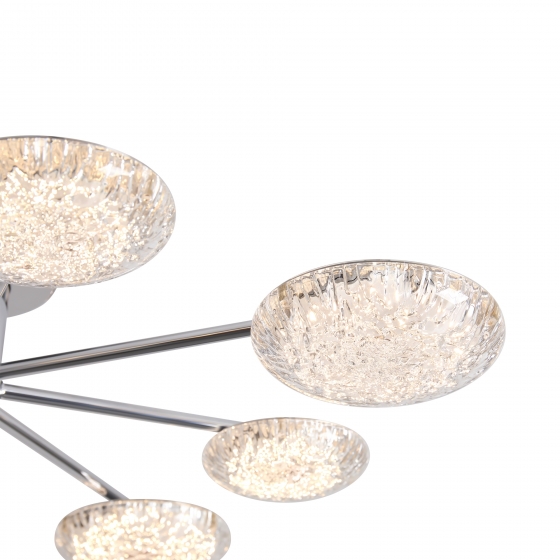 Потолочный светильник Plane хром, 690 мм, круглый 4