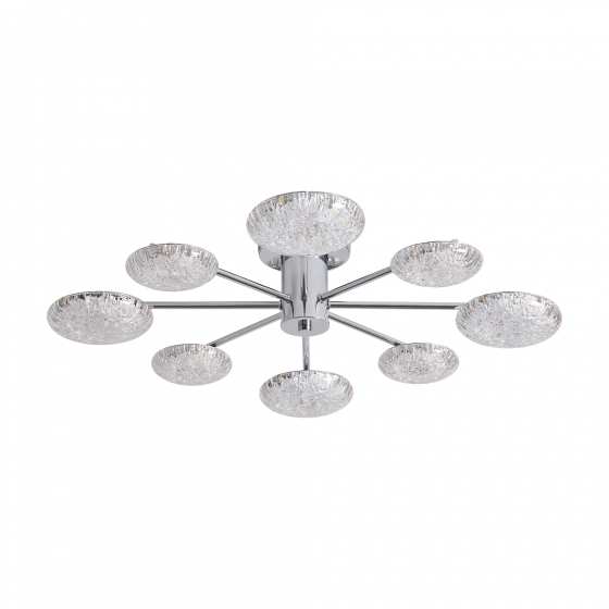 Потолочный светильник Plane хром, 690 мм, круглый 3