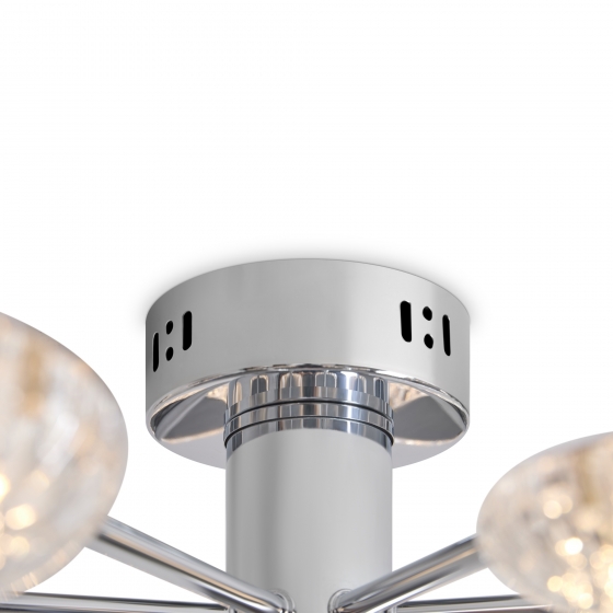 Потолочный светильник Plane хром, 690 мм, круглый 6