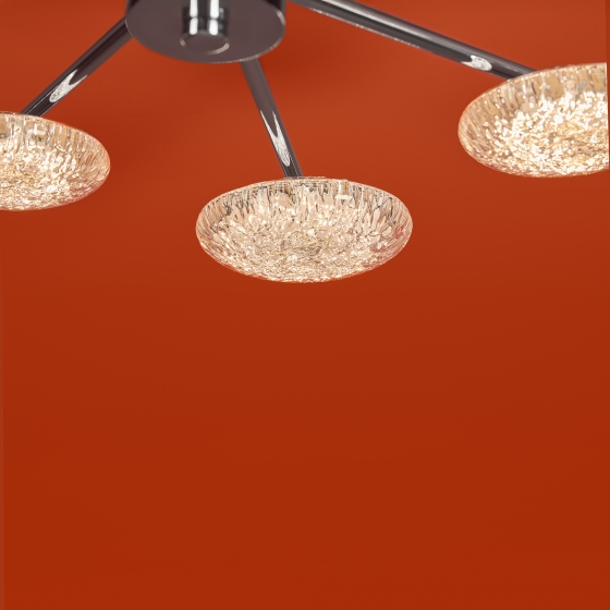 Потолочный светильник Plane хром, 690 мм, круглый 10