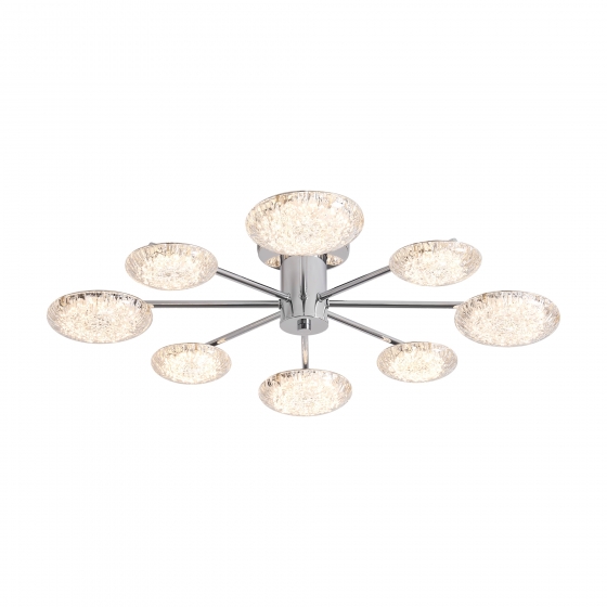 Потолочный светильник Plane хром, 690 мм, круглый 1