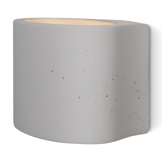 Настенный светильник Terra графит, цементный абажур 7