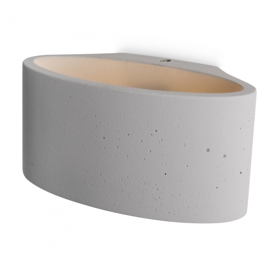 Настенный светильник Terra графит, цементный абажур 5