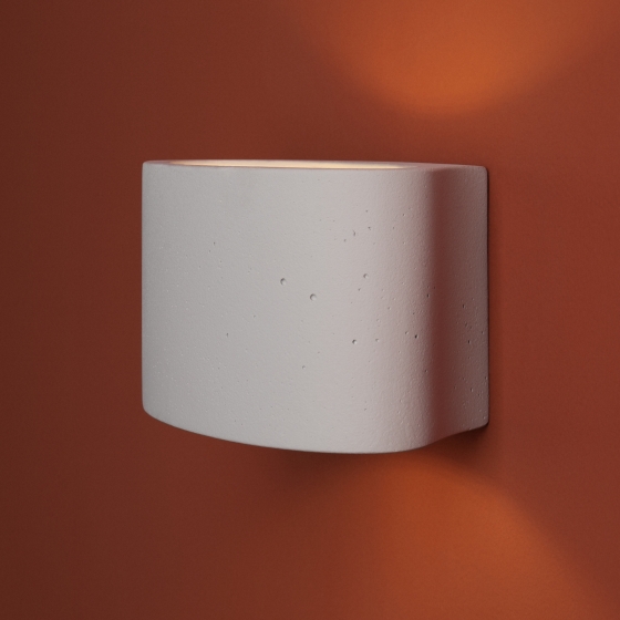 Настенный светильник Terra графит, цементный абажур 11