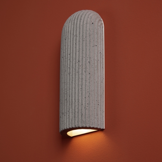 Настенный светильник Terra графит, цемент 10