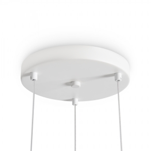 Аксессуары Пьетре белый, круглая форма, 3 подвеса