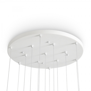 Аксессуары Pietre белые, круглая форма, 13 подвесов