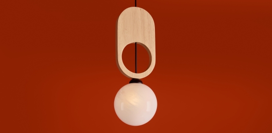 Подвесной светильник Irisa черный, матовый белый абажур 7