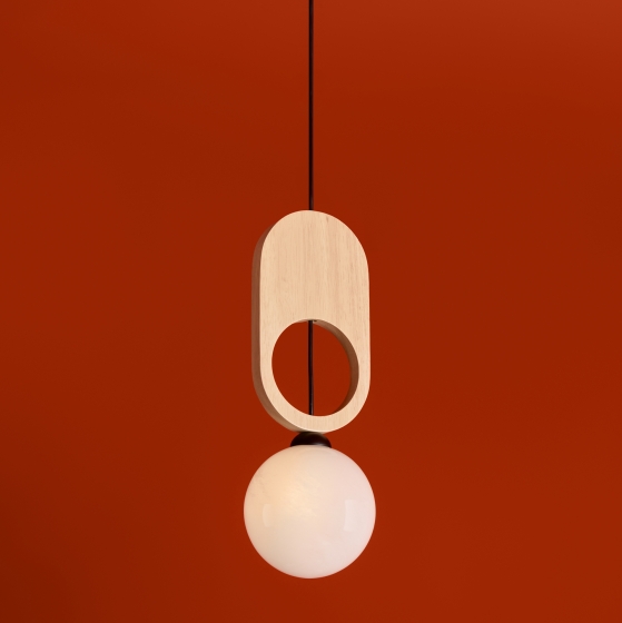 Подвесной светильник Irisa черный, матовый белый абажур 2