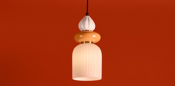 Подвесной светильник Alzare черный, матовый белый абажур 11