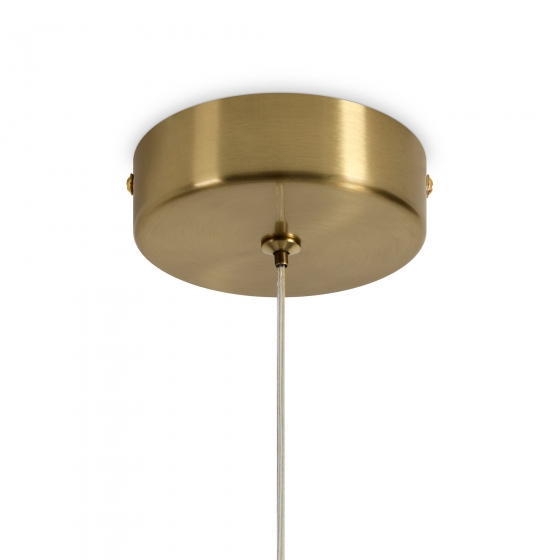 Подвесной светильник Mote янтарный стеклянный 2